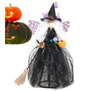 Halloween-Hexe-Baumspitze | D Mit Besen-Schmetterling, Süßen Figuren