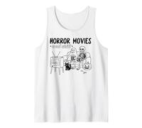 Halloween Horror Movies Anatra Fantasma Costume Scheletro Cat Fun Canotta