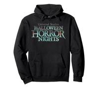 Halloween Horror Nights Gargoyle Guardian Logo Front & Back Felpa con Cappuccio