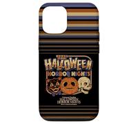 Halloween Horror Nights Lil Boo And Icons Front & Back Custodia per iPhone 12/12 Pro