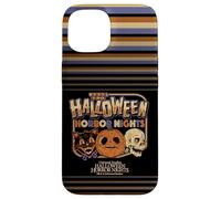 Halloween Horror Nights Lil Boo And Icons Front & Back Custodia per iPhone 15