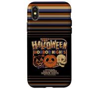 Halloween Horror Nights Lil Boo And Icons Front & Back Custodia per iPhone X/XS