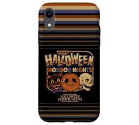 Halloween Horror Nights Lil Boo And Icons Front & Back Custodia per iPhone XR