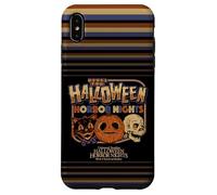 Halloween Horror Nights Lil Boo And Icons Front & Back Custodia per iPhone XS Max