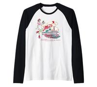Halloween Horror Nights Mel’s Drive-in Zombie Carhop Maglia con Maniche Raglan