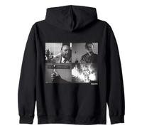 Halloween II Michael Myers And Dr Loomis Fire Felpa con Cappuccio