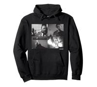 Halloween II Michael Myers And Dr Loomis Fire Felpa con Cappuccio