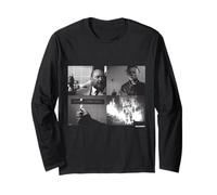 Halloween II Michael Myers And Dr Loomis Fire Maglia a Manica