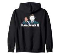 Halloween II Michael Myers Bold Knife & Mask Felpa con Cappuccio