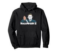 Halloween II Michael Myers Bold Knife & Mask Felpa con Cappuccio