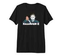 Halloween II Michael Myers Bold Knife & Mask Maglietta Premium