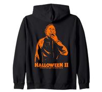 Halloween II Michael Myers Bold Mask Poster Felpa con Cappuccio