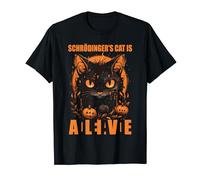 Halloween: Il gatto di Schrödinger è morto e vivo - Scienza Maglietta