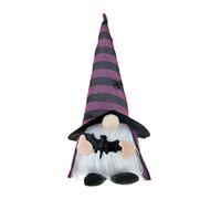 Halloween illuminato con il cappello del mantello della strega della luce principale per la decorazione del vassoio a più livelli della bambola