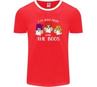 Halloween I'M Just Here For The Fischi Uomo Ringer Fotl