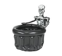 Halloween Inflatable Skeleton Cooler - Leak-Proof Ice Serving Bar For Drinks, Beer & Beverages, Party Buffet Tub For Indoor & Outdoor Use