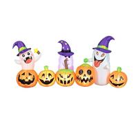 Halloween Inflatables Ghost - Outdoor Inflatable Ghost Pumpkin Display | Halloween Inflatable Ghost for Courtyard, Garden Lawn, Patio, Porch, Parties, Candy-Hunting Activity