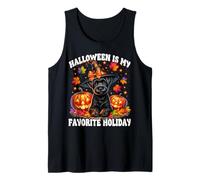 Halloween Is My Favorite Holiday Cute Halloween Schnauzer Canotta