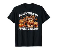 Halloween Is My Favorite Holiday for Women Yorkshire Terrier Maglietta
