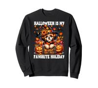 Halloween Is My Favorite Holiday Graphic for Shih Tzu Mom Felpa