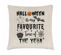 Halloween Is My Favorito Time Of The Year Cuscino Cover Fantasma Divertente