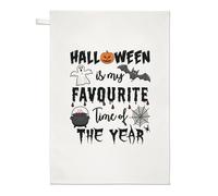 Halloween Is My Favorito Time Of The Year Strofinaccio Fantasma Divertente