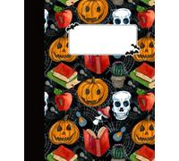 Halloween Jack O Lantern Pumpkin Notebook.: Lined 120 pages. Good for gifts, collections and every day use