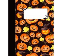 Halloween Jack-o'-Lantern Pumpkin Notebook Type 2: Lined 120 pages. Good for gifts, collections and every day use