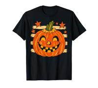 Halloween Jack O Lantern Pumpkin Spooky Season Maglietta