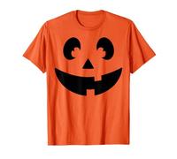 Halloween Jack O Lanterna Zucca Viso Costume Halloween Maglietta
