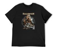 Halloween John Carpenter Poster 1978 T-Shirt Cotton Men Summer Fashion Black Tee S