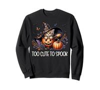Halloween Kitten Is Too Cute To Spook Bats for Cat Mom Felpa