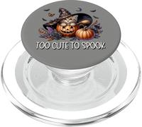 Halloween Kitten Is Too Cute To Spook Bats For Cat Mom PopSockets PopGrip per MagSafe