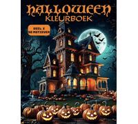 Halloween-Kleurboek Deel 2: Geschikt voor kinderen en volwassenen vanaf 8 jaar | 50 tekeningen van pompoenen, monsters, geesten, heksen en vampiers | ... | Ook perfect als cadeau voor senioren