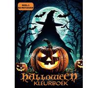 Halloween Kleurboek: Leuk voor kinderen en volwassenen vanaf 8 jaar | 50 illustraties: pompoenen, monsters, spoken, heksen, vampiers | Groot formaat | Ideaal als cadeau