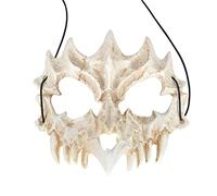 Halloween Kurado Dragon God Tiger Yasha Tengu Cosplay Mask Props Mask Horror Headwear for Halloween Carnival Costume Party Props