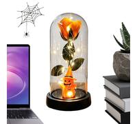 Halloween Lamp | Spooky Decorative LED Halloween Rose Light | Desk Lamp