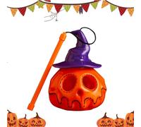 Halloween Lantern - Halloweenws Pumpkin Lights | Desk Decor Pumpkin Lantern With Witch Hat | Spooky Halloween Decorations Lamp For Living Room Fireplace Party Outdoor Holiday Yard Patio