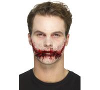 Halloween Lattice Protesi Ferita Kit Sangue Make Up Costume Zombie Accessorio
