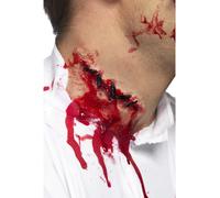 Halloween Lattice Stitches Cicatrice Bloody Gore Ferita Zombie Fx Costume