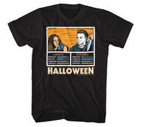 Halloween - Laurie Vs Michael - Manica Corta - Adulto - T-Shirt