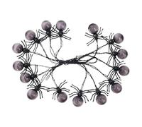Halloween Light Decoration 20 Spider Bulb String Lights Outdoor Decor