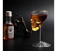 Halloween Light Halloween Tazza alta in vetro whisky forte vetro bar tazza da tè ristorante ragno (trasparente, 11, 5 x 6 x 6 cm)