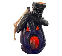 Halloween Light, Haunted House Decor, Spooky Pumpkin Illumination, 3.15x2.56x4.33 Inches, Gothic Themed Fixture, Perfect for Party, Holiday, Lawn Display, Interior Bedroom, Hallway Festival Use