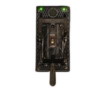 Halloween Light Lever, Eerie Flipping Handle, 4.72x2.99in Haunted House Lamp, Retro Wall Decoration, Flickering Light Effect for Home, Party, Holiday, Horror Movie Themes, Spooky Ambiance, Events