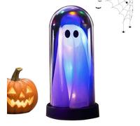 Halloween Light Up Ghost - LED Fluminated Ghost, finitura decorativa liscia, design per la casa | accento Halloween per cortile, soggiorno, portico, eventi di festa, celebrazioni sa