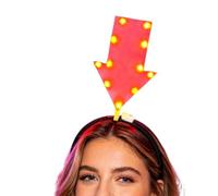 Halloween Lighted Party Headbands - Halloween Novelty Costume Accessories | Adult Creative Symbol Headband for Cosplay Birthday Party Photoshoot Event Celebration Parade