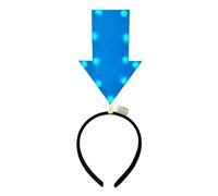 Halloween Lighted Party Headbands - Halloween Novelty Costume Accessories | Adult Creative Symbol Headband for Cosplay Birthday Party Photoshoot Event Celebration Parade