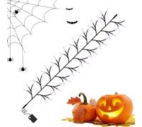 Halloween Lights, Decorative Vine Lighting, Realistic Holiday Illumination, Spooky Accent Light Strands, Flexible Led Light Garland for Porch, Patio, Tree, Living Room, Garden, Event, Venue