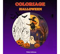 HALLOWEEN - Livre de coloriage: 40 scènes uniques à colorier - Dessins amusants de sorcières, citrouilles, bonbons, fantômes, monstres mignons... ... toute la famille, pour enfants et adultes